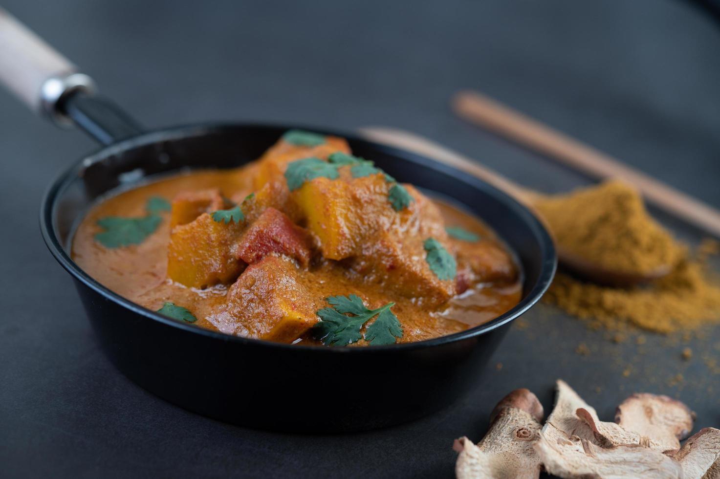 Thai massaman curry photo