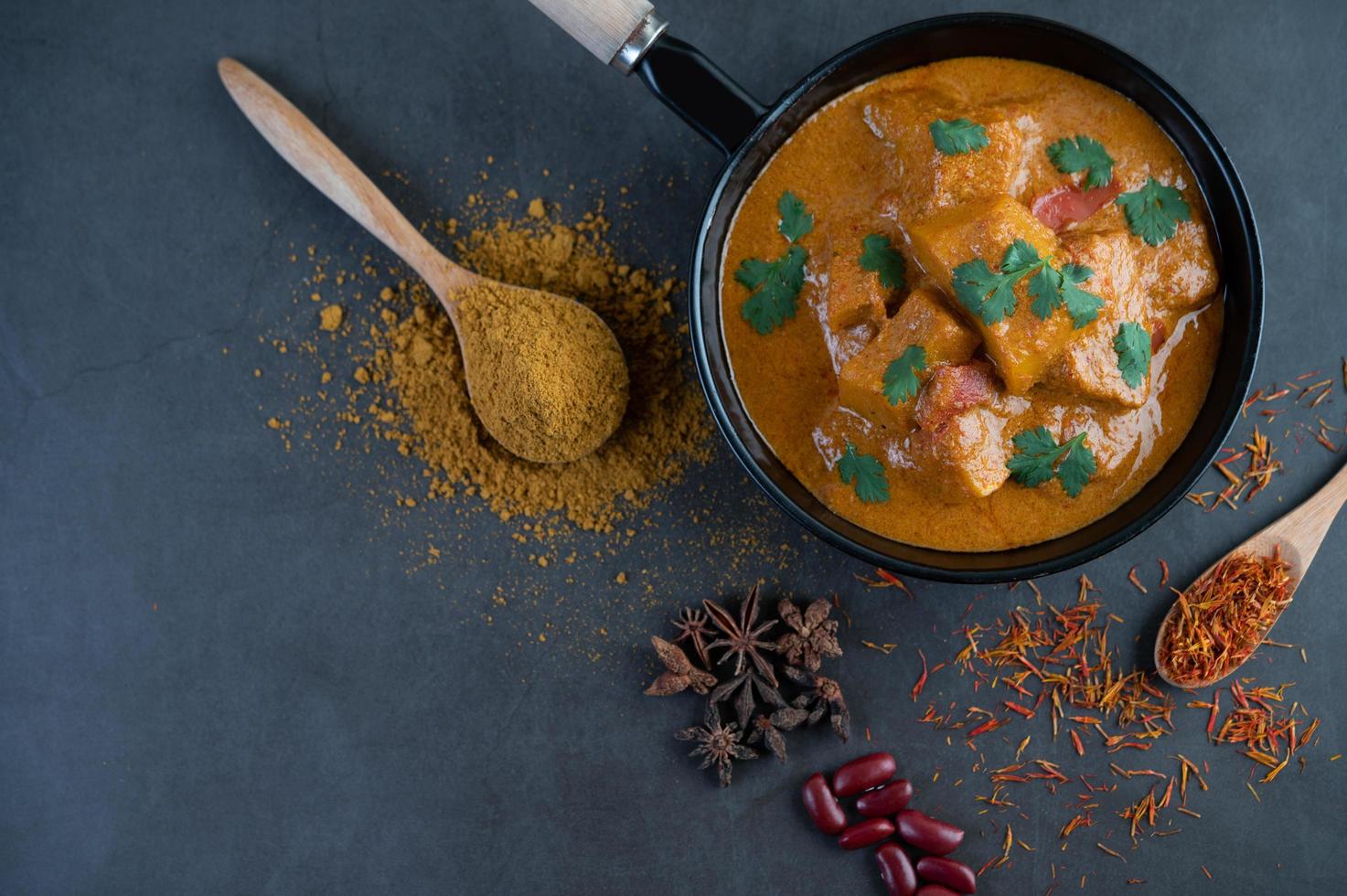 Thai massaman curry photo