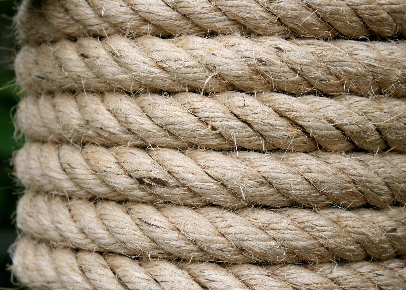 Rough rope background photo