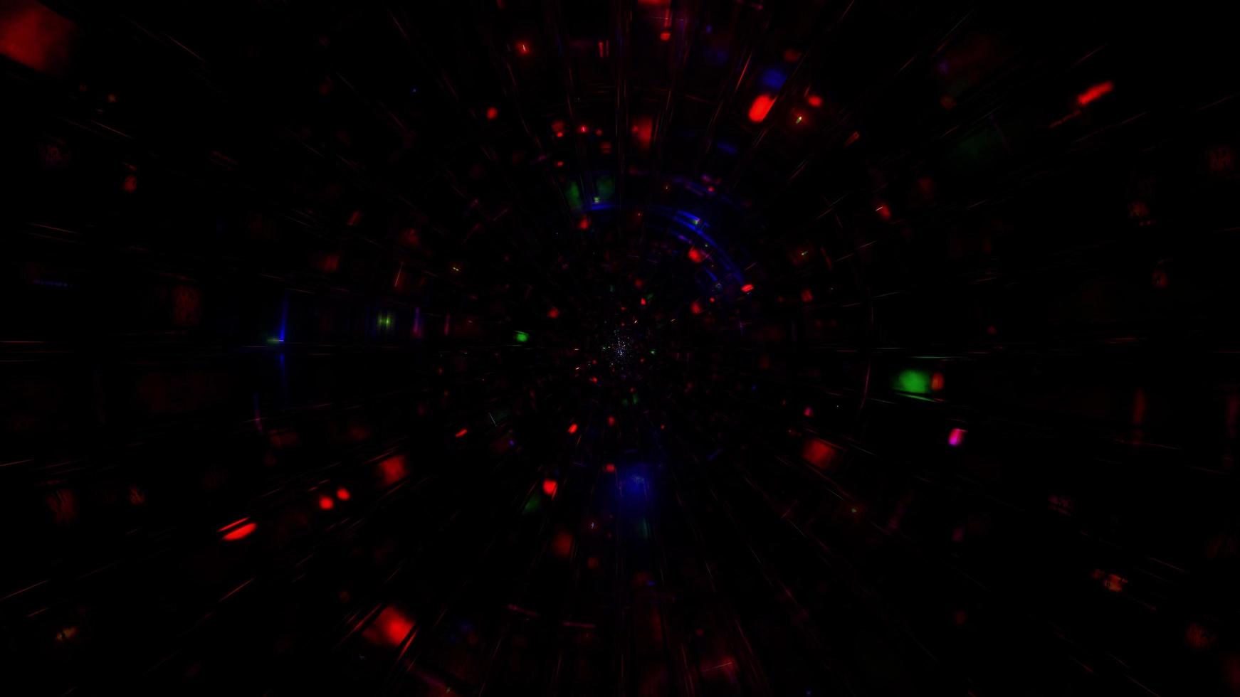 Glowing neon particles dark space 3d illustration background wallpaper design artwork photo