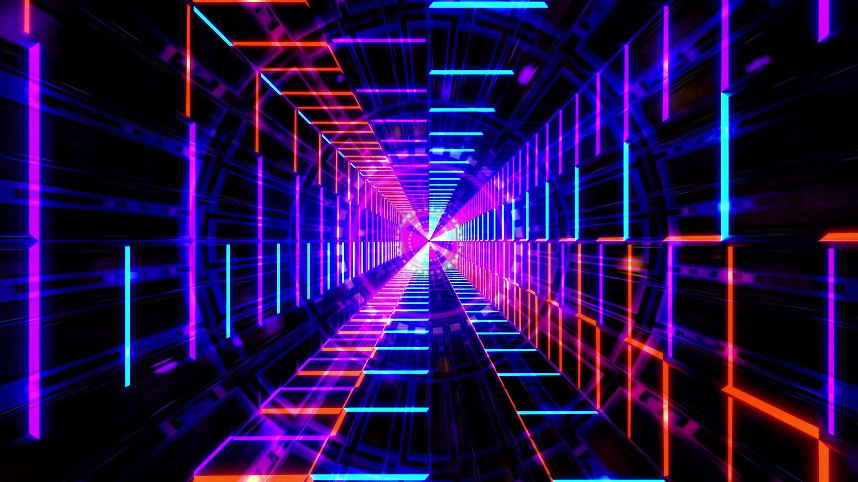 Glowing ambient space particles 3d illustration background wallpaper design artwork photo