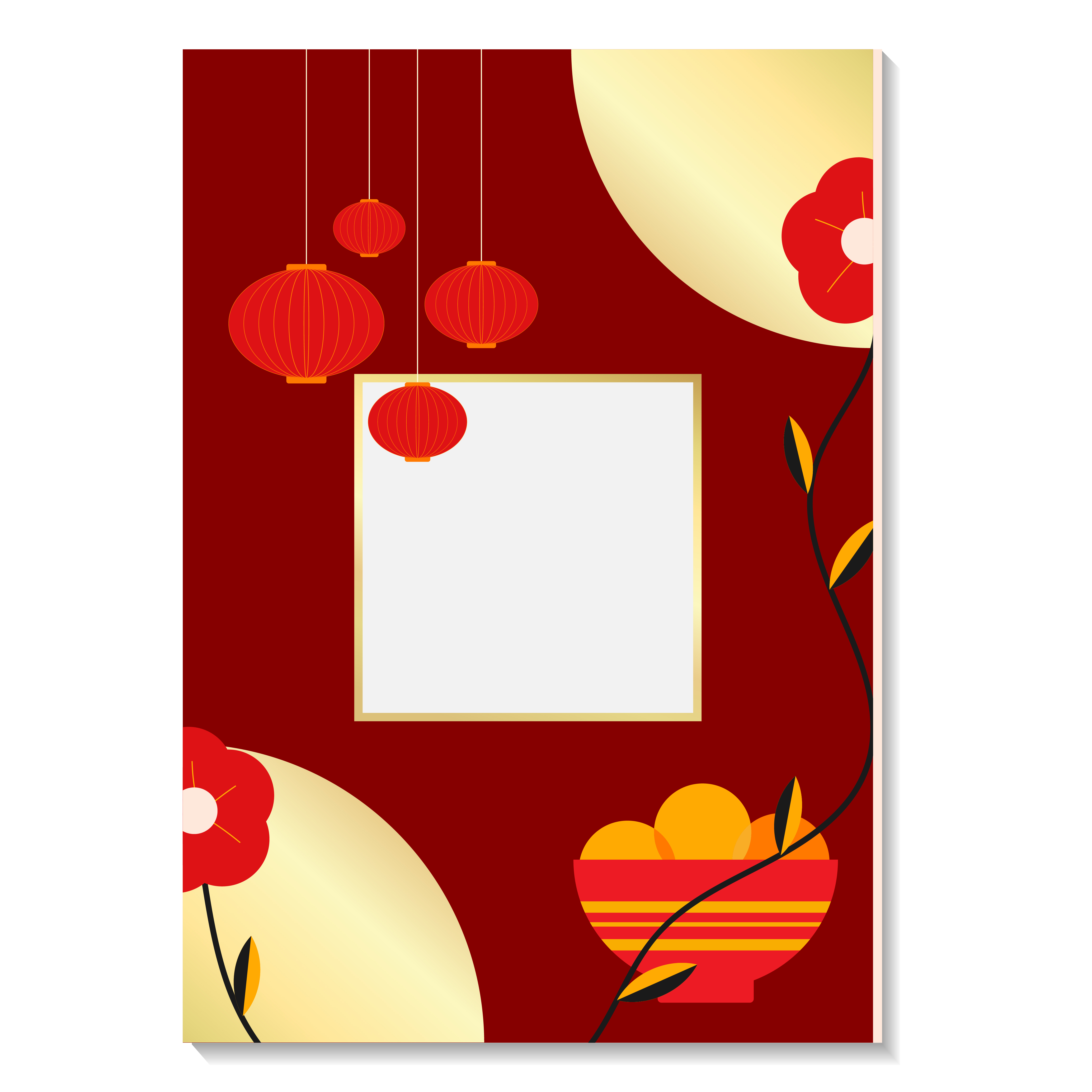 Red And Golden Lunar New Year 2021 1903024 Vector Art At Vecteezy Red And Golden Lunar New Year 2021 1903024 Vector Art At Vecteezy