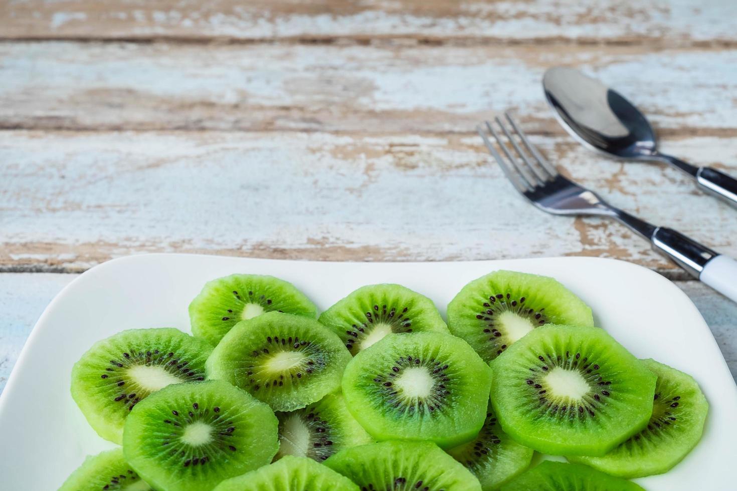 Fresh kiwi fruit photo
