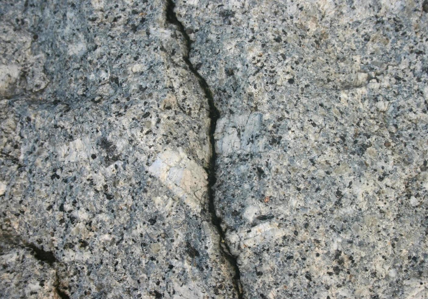 Crack in stone photo