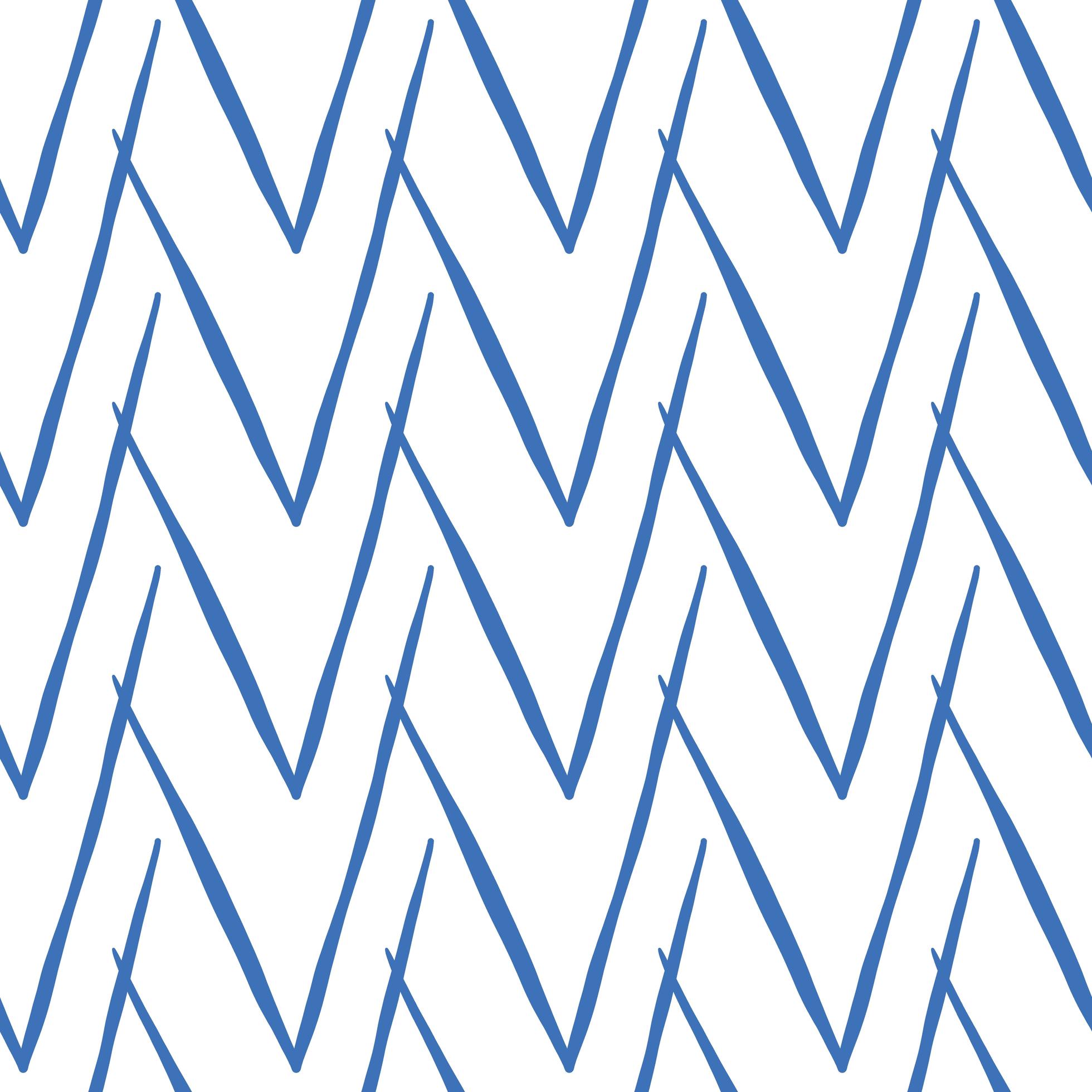 Vector seamless texture background pattern. Hand drawn, blue, white