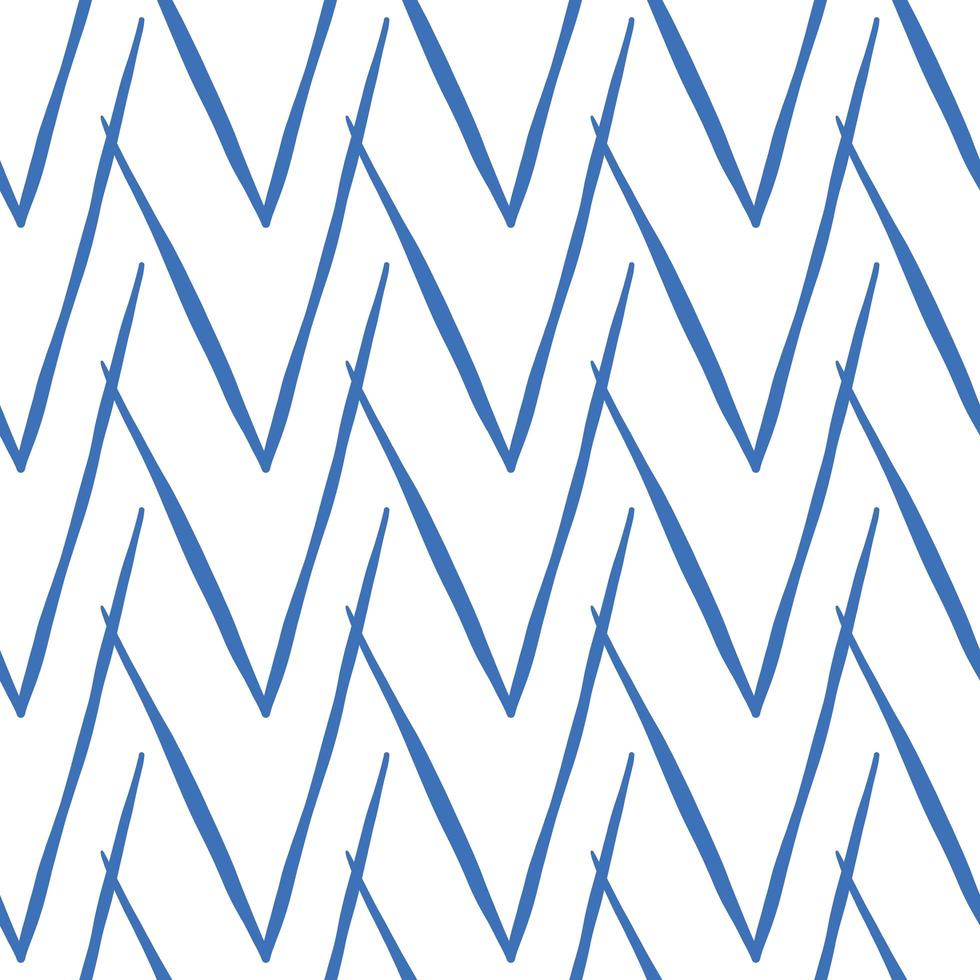 Vector seamless texture background pattern. Hand drawn, blue, white colors.