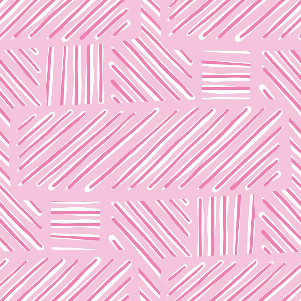 patrón de fondo de textura transparente de vector. dibujados a mano, rosa, colores blancos. vector