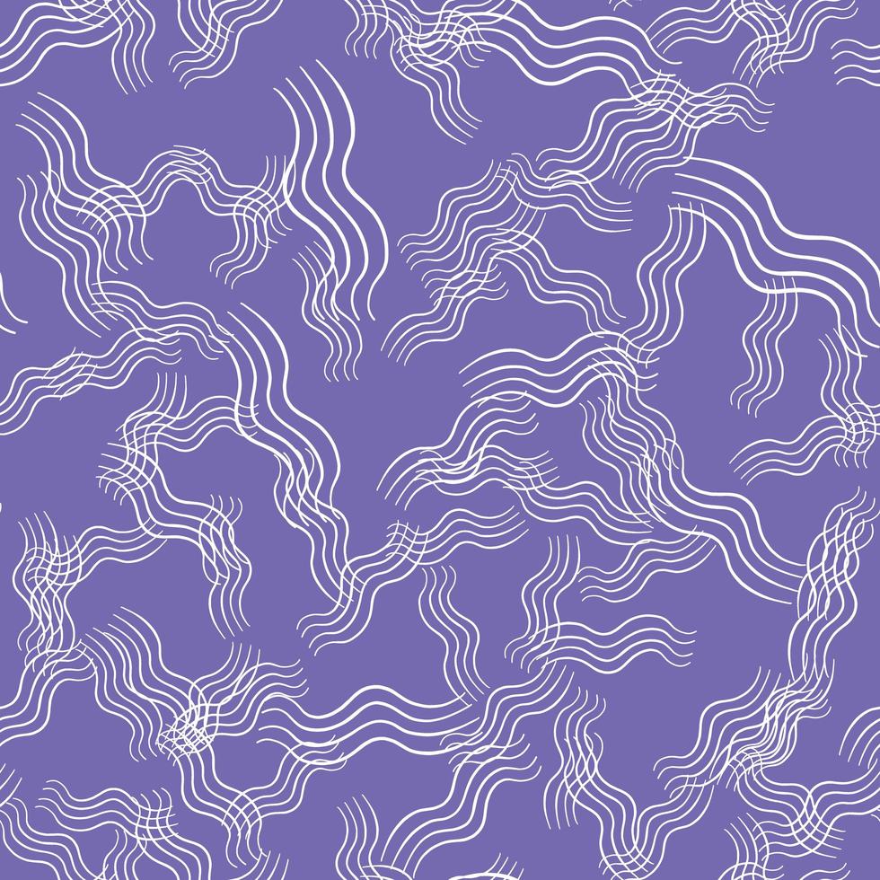 Vector seamless texture background pattern. Hand drawn, purple, white colors.