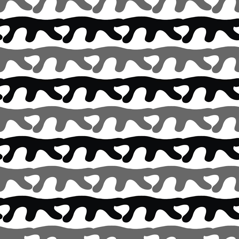 Vector seamless texture background pattern. Hand drawn, black, grey, white colors.