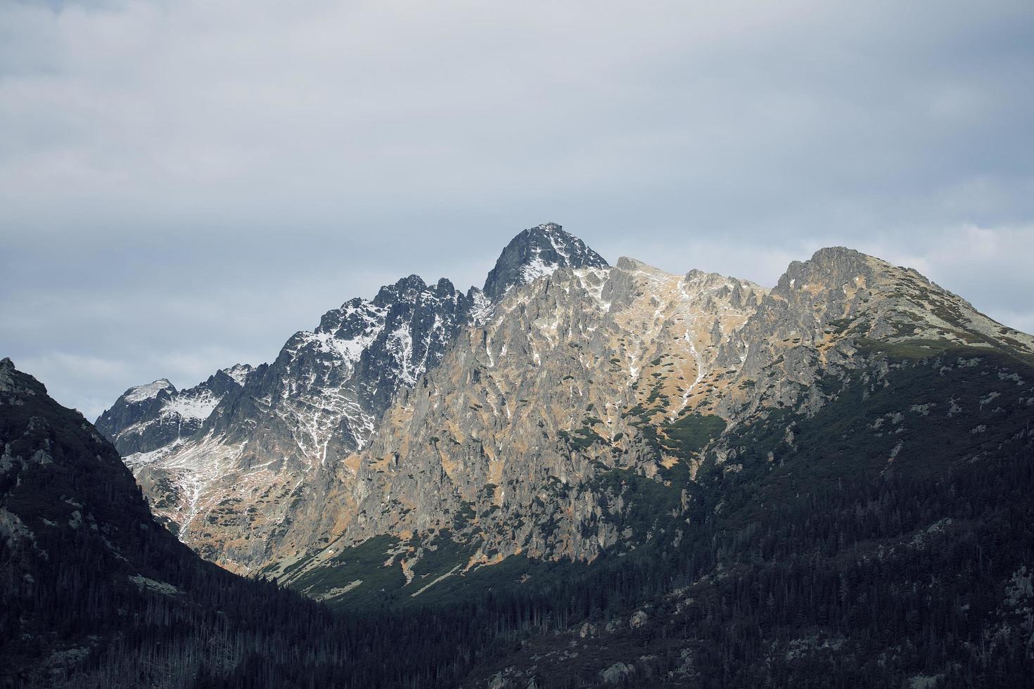 Lomnicky Stit mountain in Slovakia photo