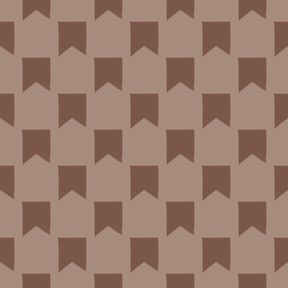 Vector seamless texture background pattern. Hand drawn, brown colors