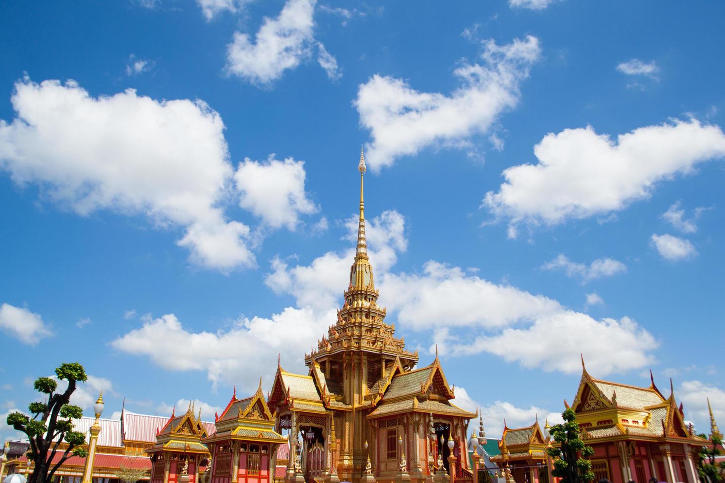 Buddhist temple in Thailand photo