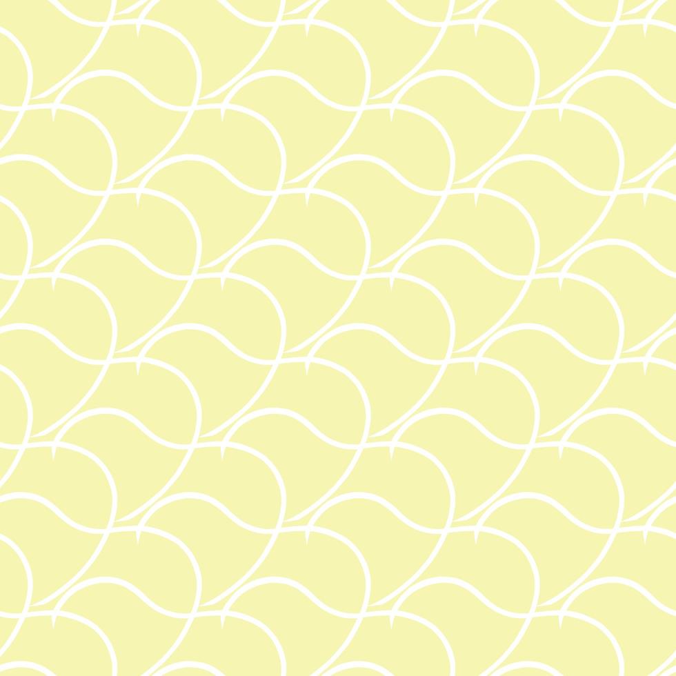 Vector seamless texture background pattern. Hand drawn, yellow, white colors.