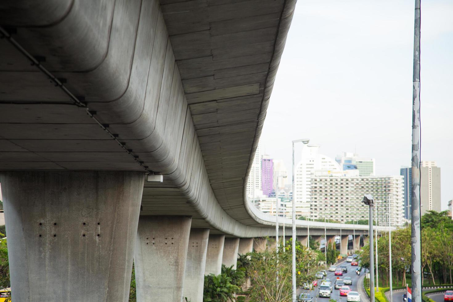 Under the railway bridge photo