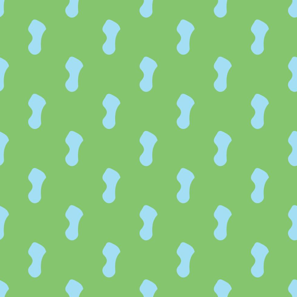 Vector seamless texture background pattern. Hand drawn, green, blue colors.