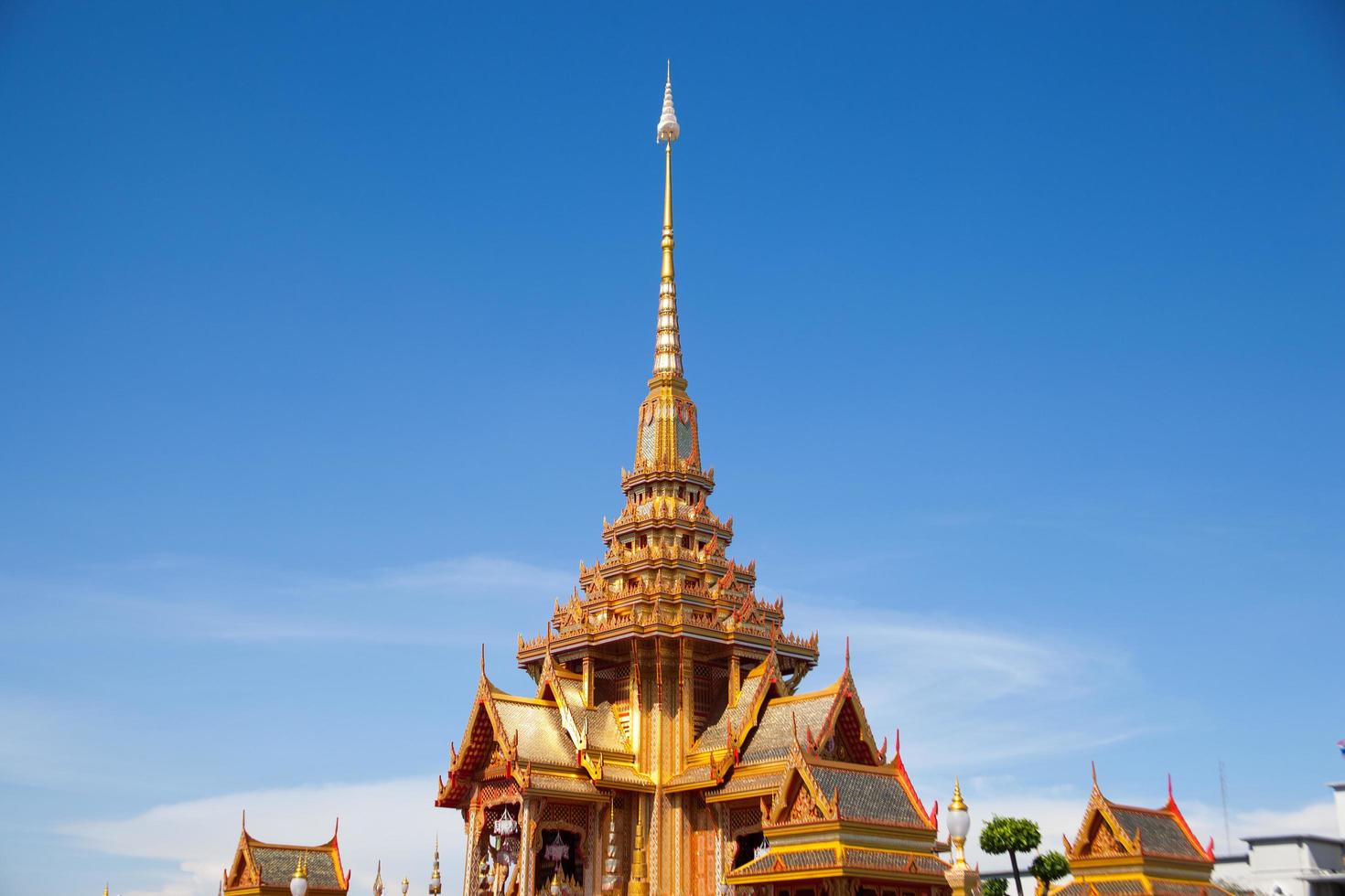 templo budista tailandés foto