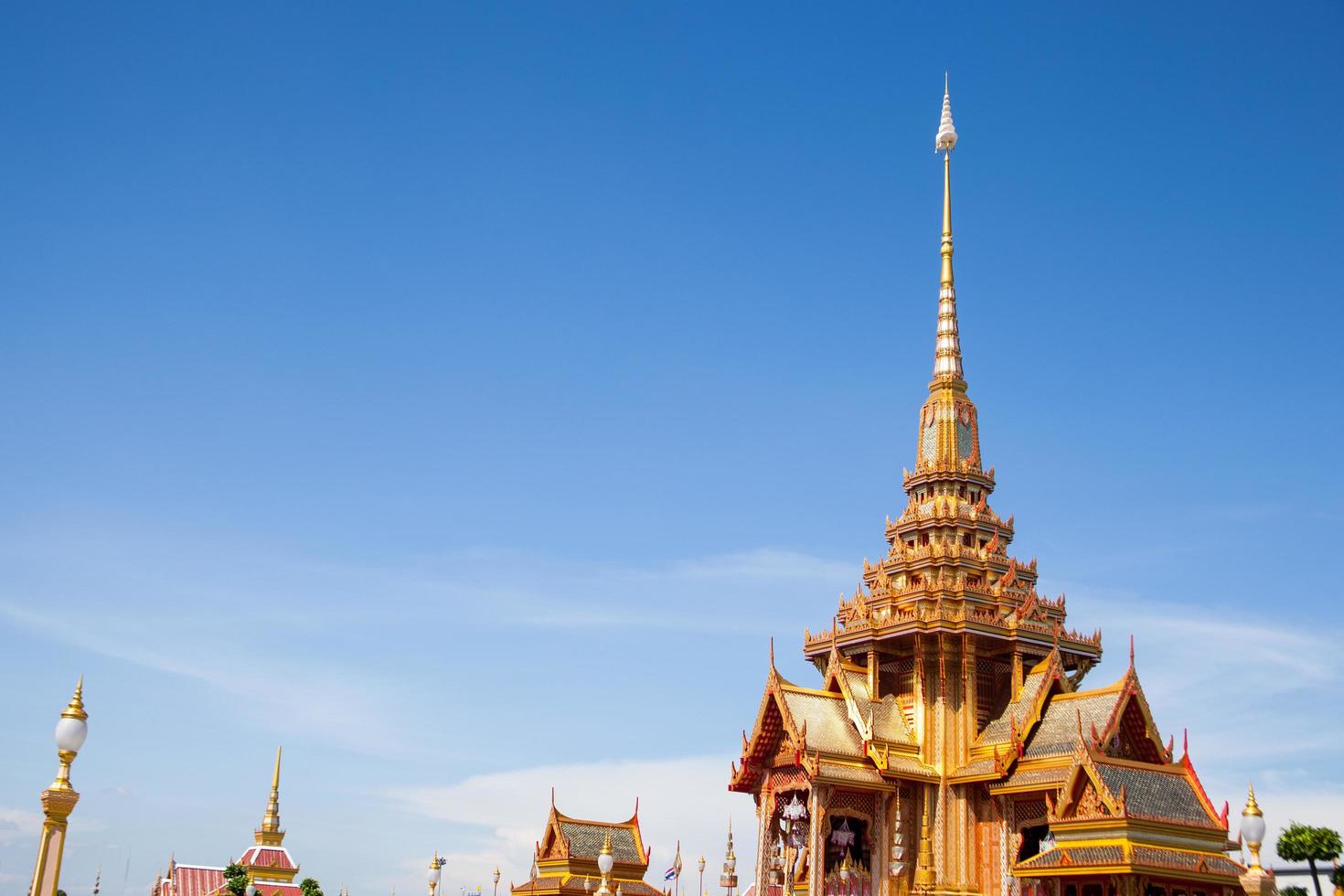 Buddhist temple in Thailand photo