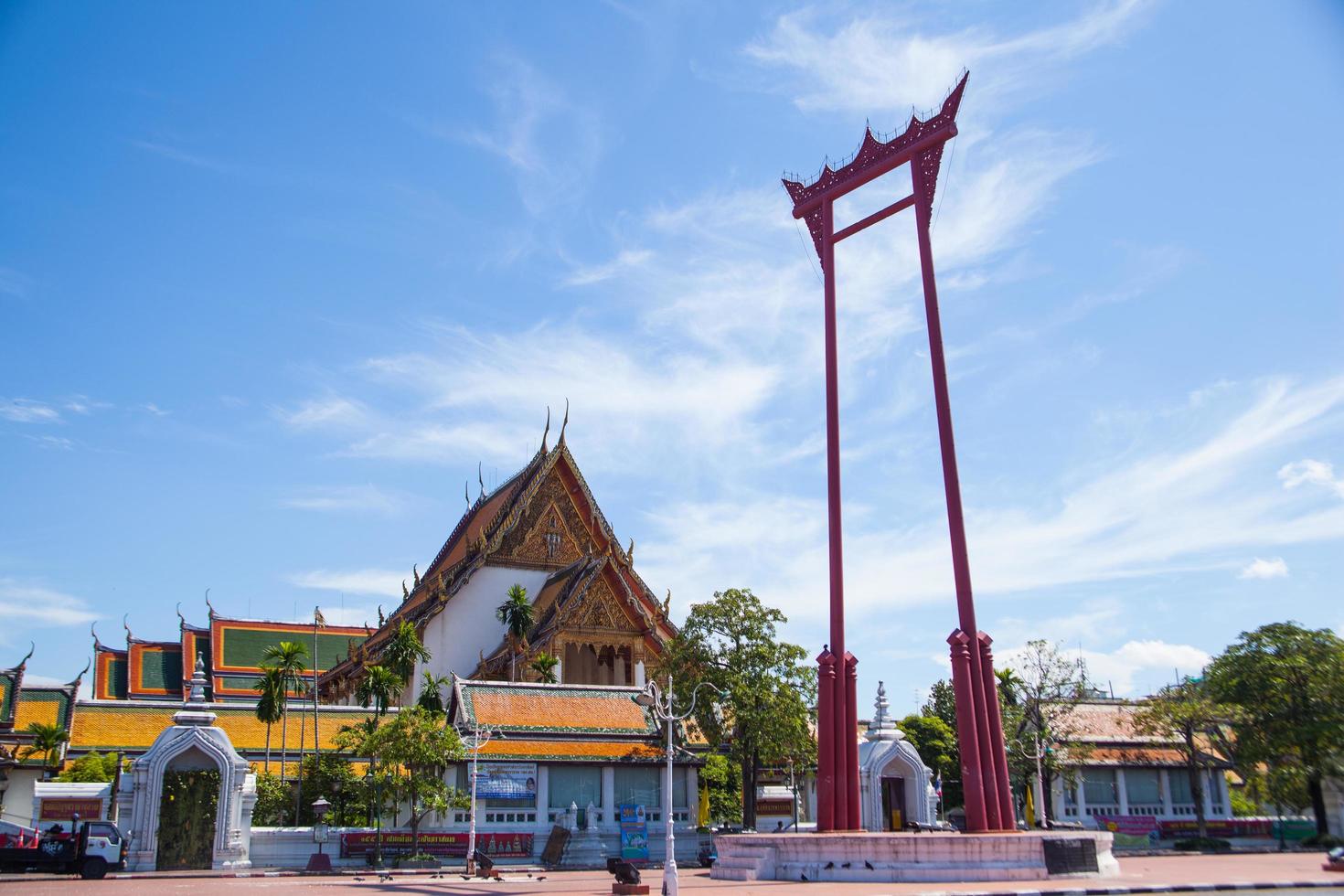 columpio gigante wat thai foto