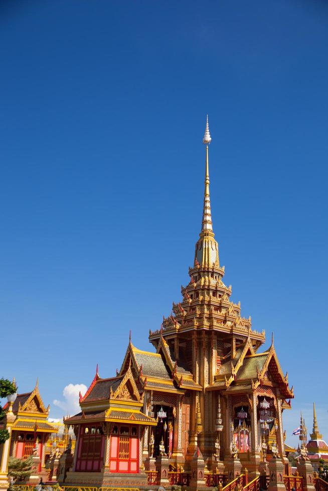 Buddhist temple in Thailand photo