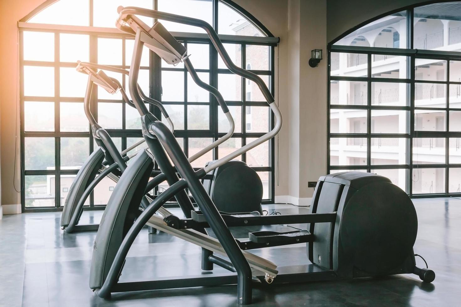 Equipment in a gym photo