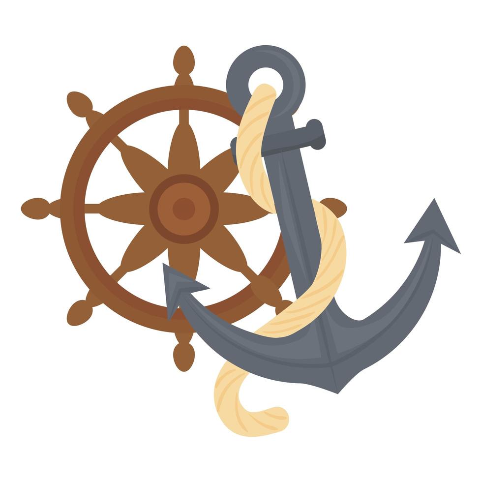 sea anchor and rudder vector design