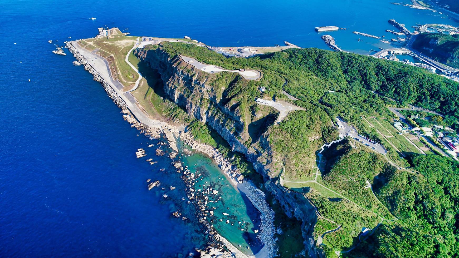 Taiwan Northeast coast during the day photo