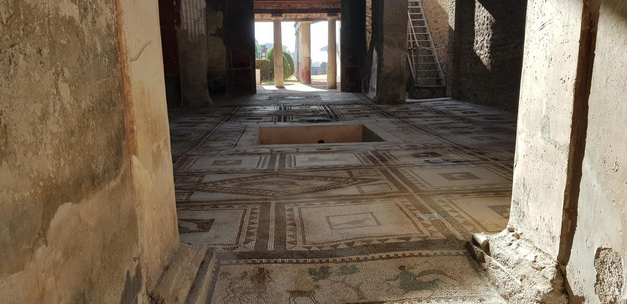 ruinas de pompeya en italia foto