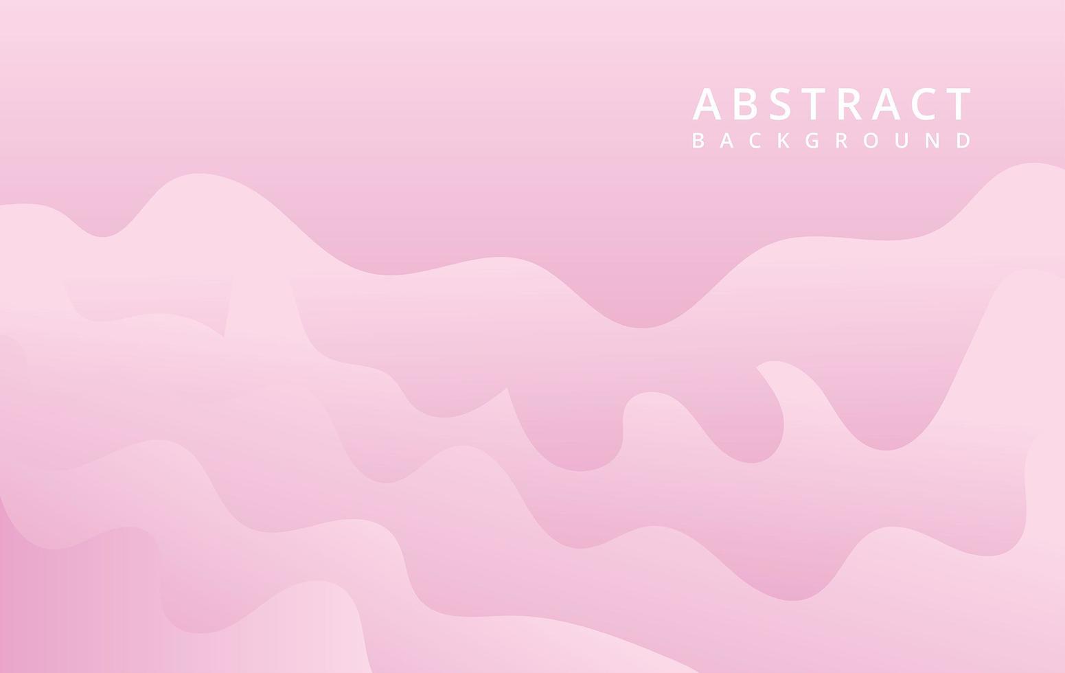 fondo rosa con diseño de vector de formas abstractas.