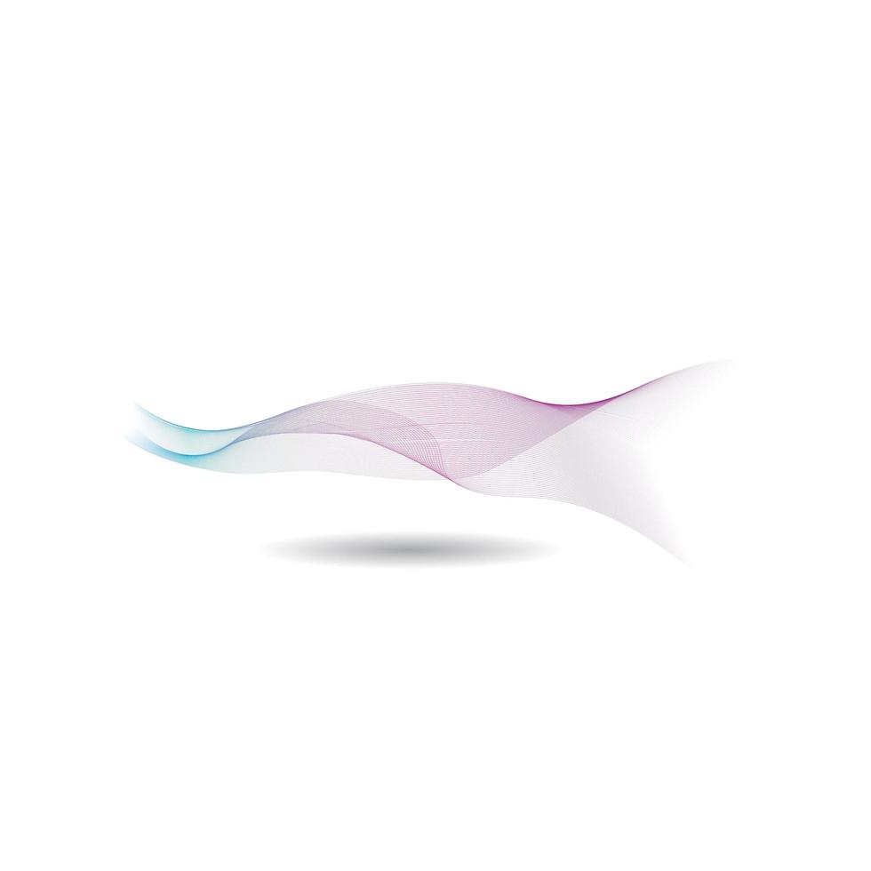 Wave line images vector
