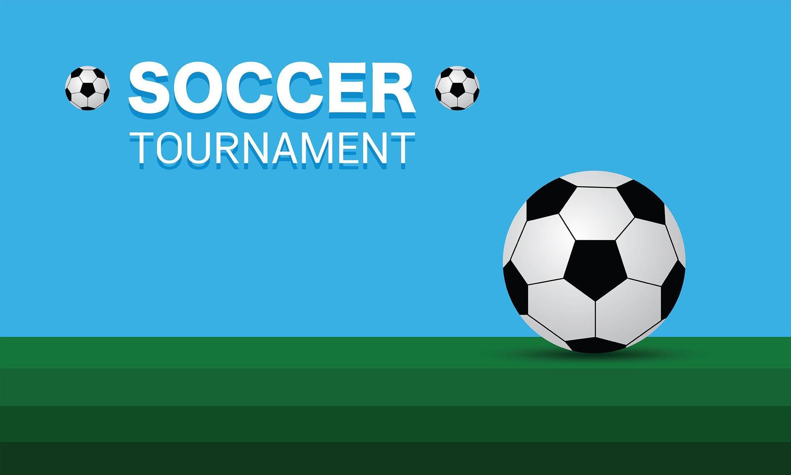 football and soccer green field, vector design