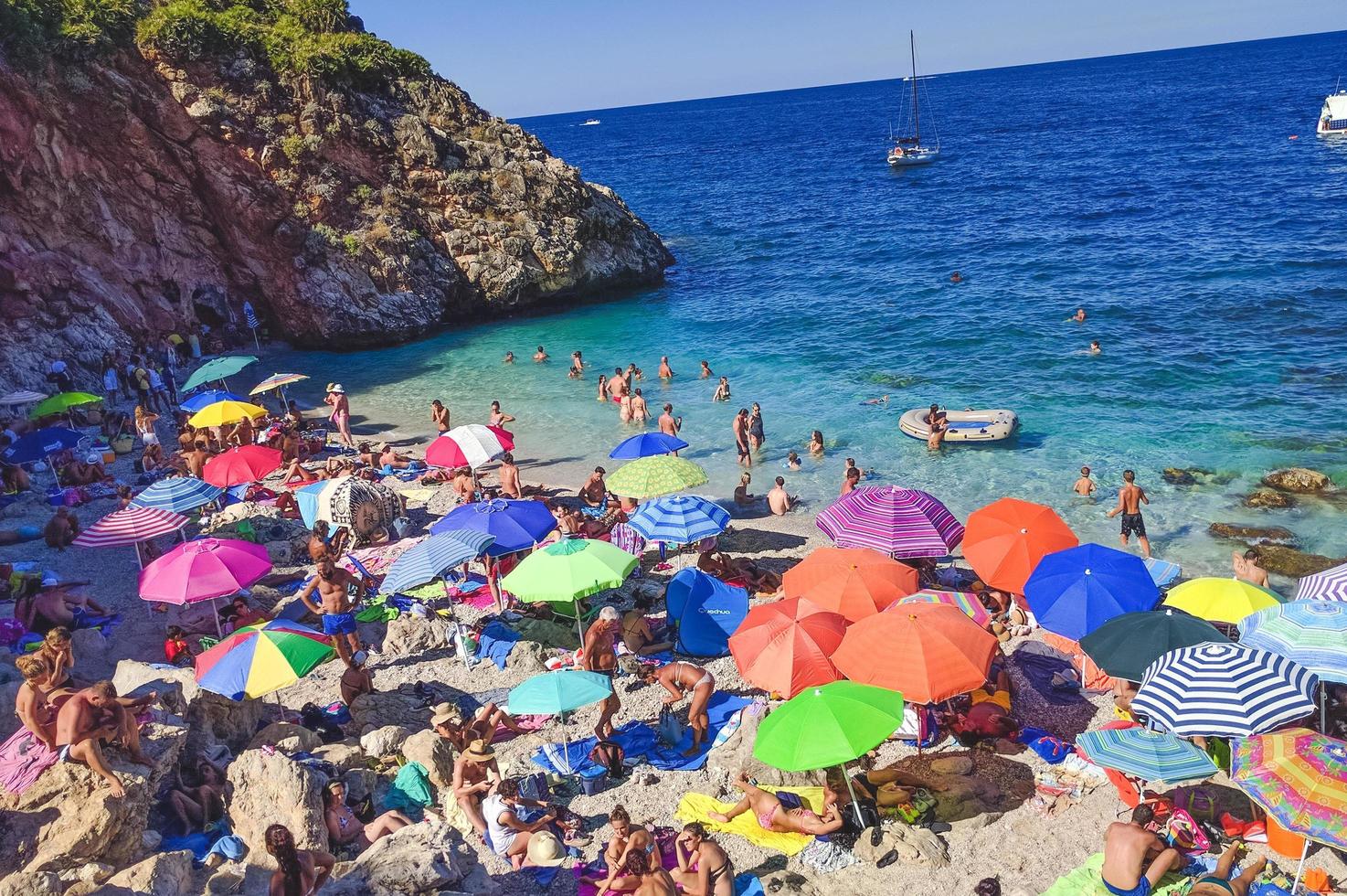 playa sicilia, italia foto