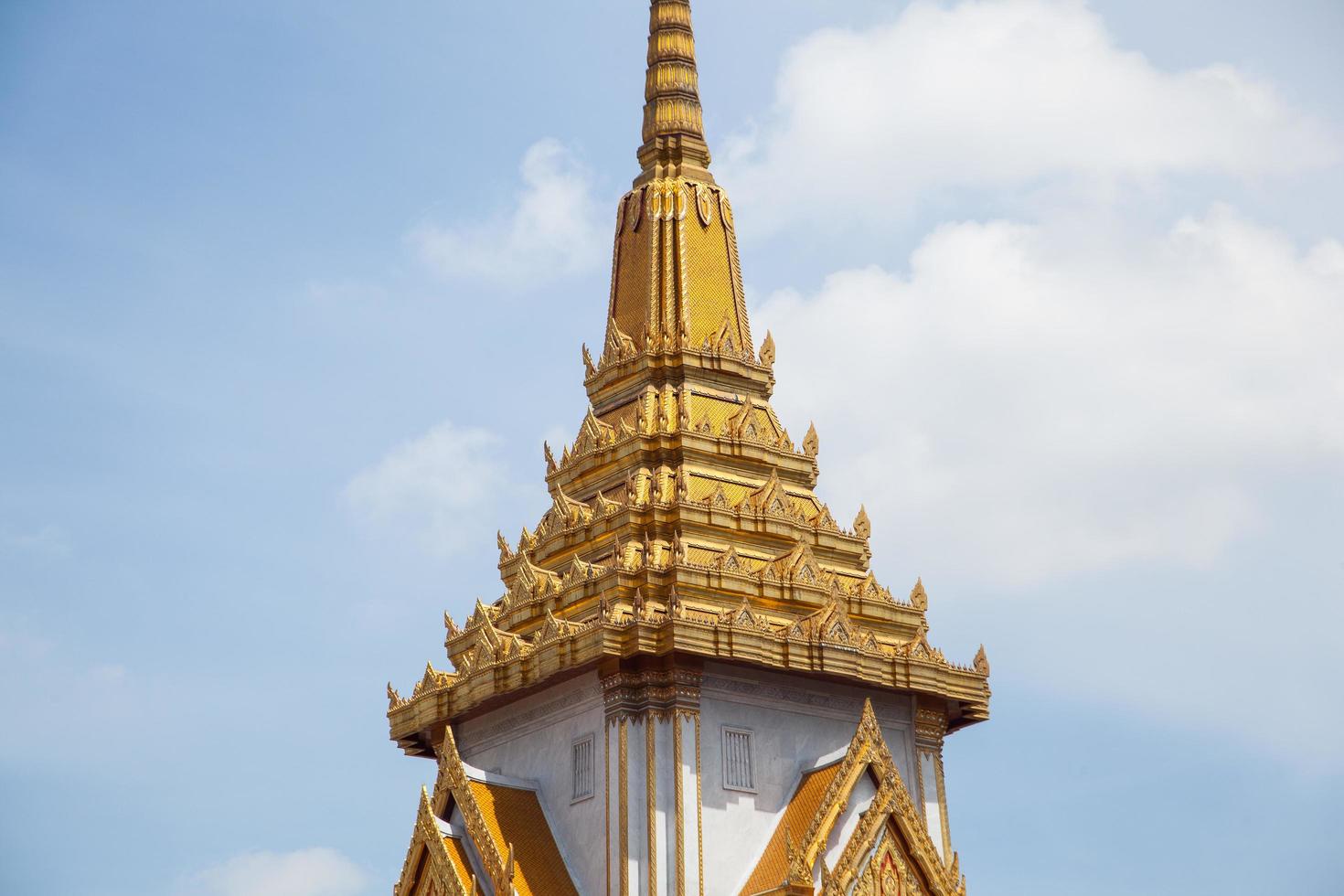 Buddhist temple in Thailand photo