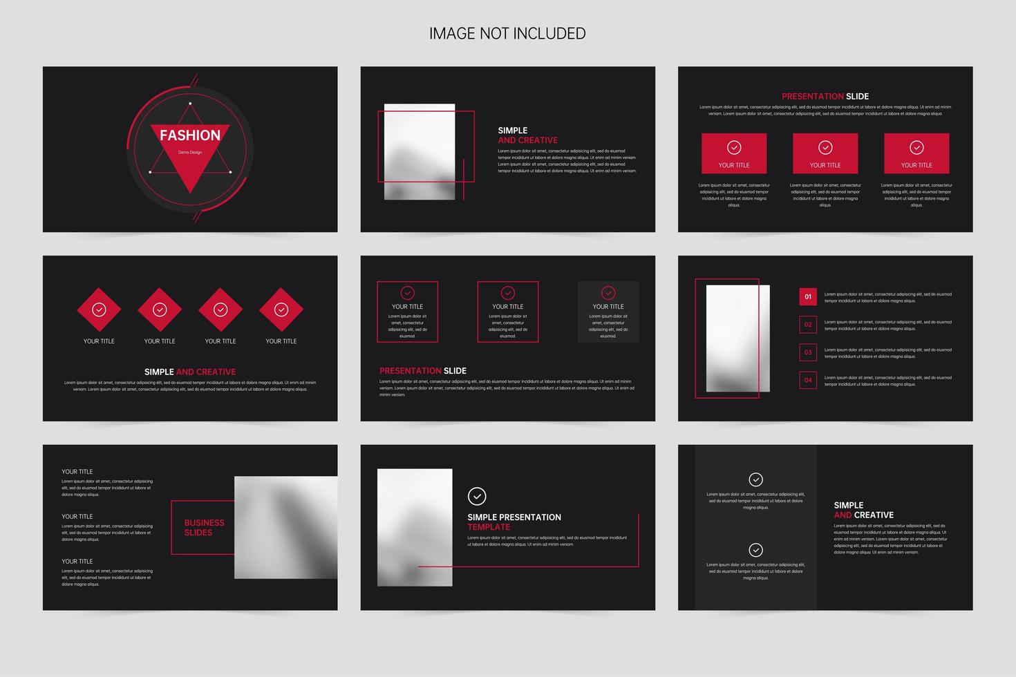 Company info graphic template for company presentation template vector