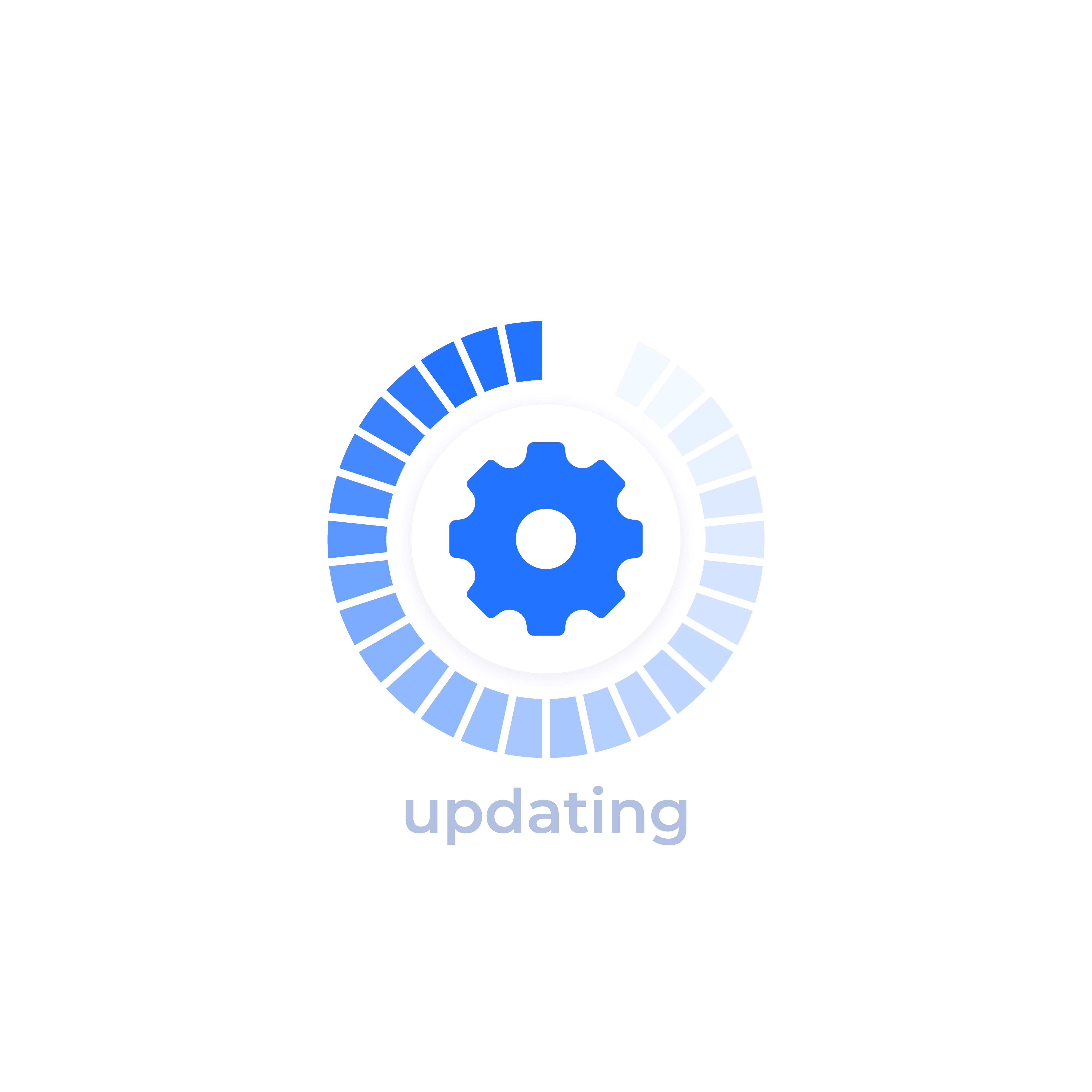 updating vector design with progress bar 1907487 Vector Art at Vecteezy