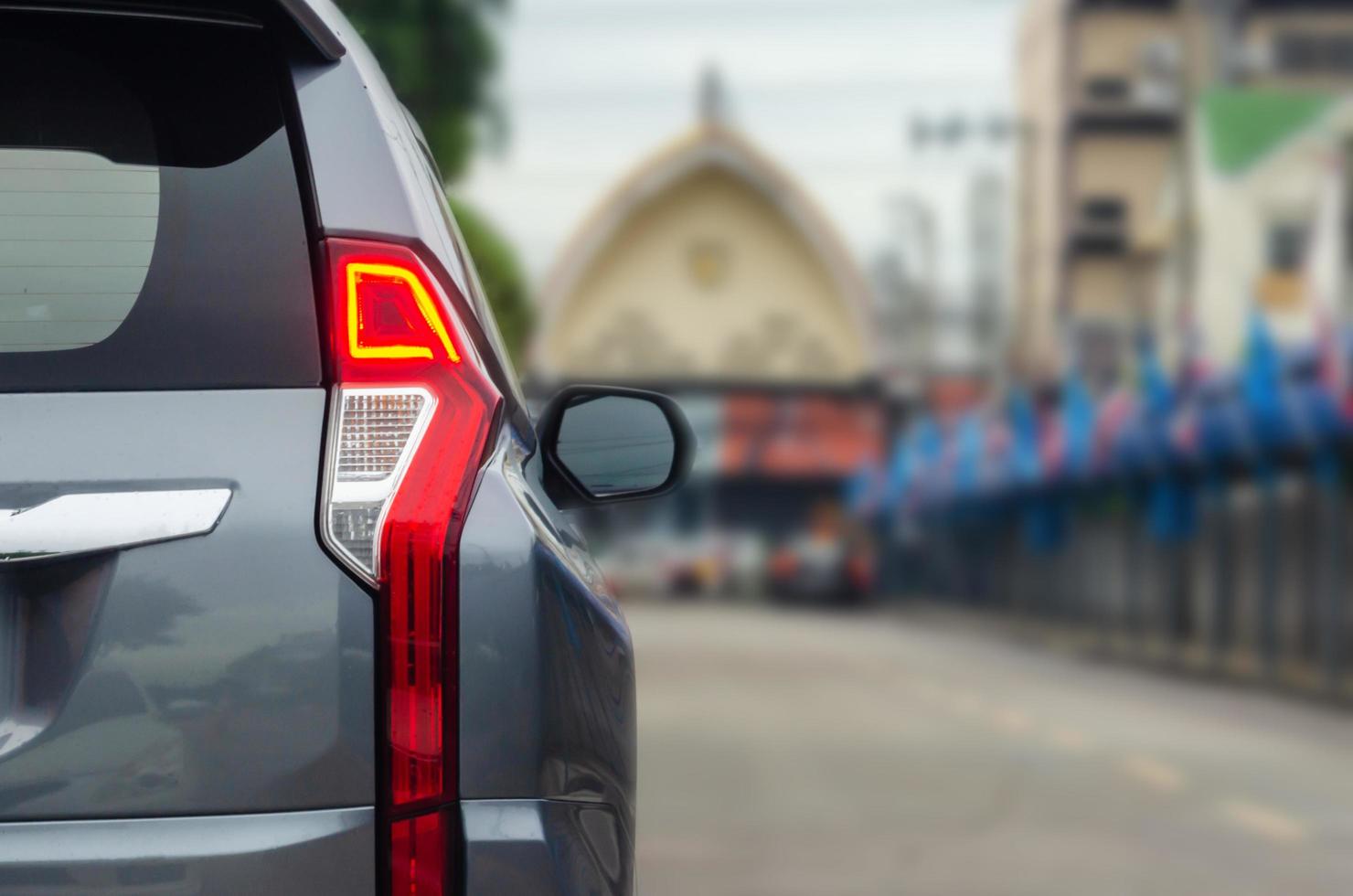 Car tail light photo