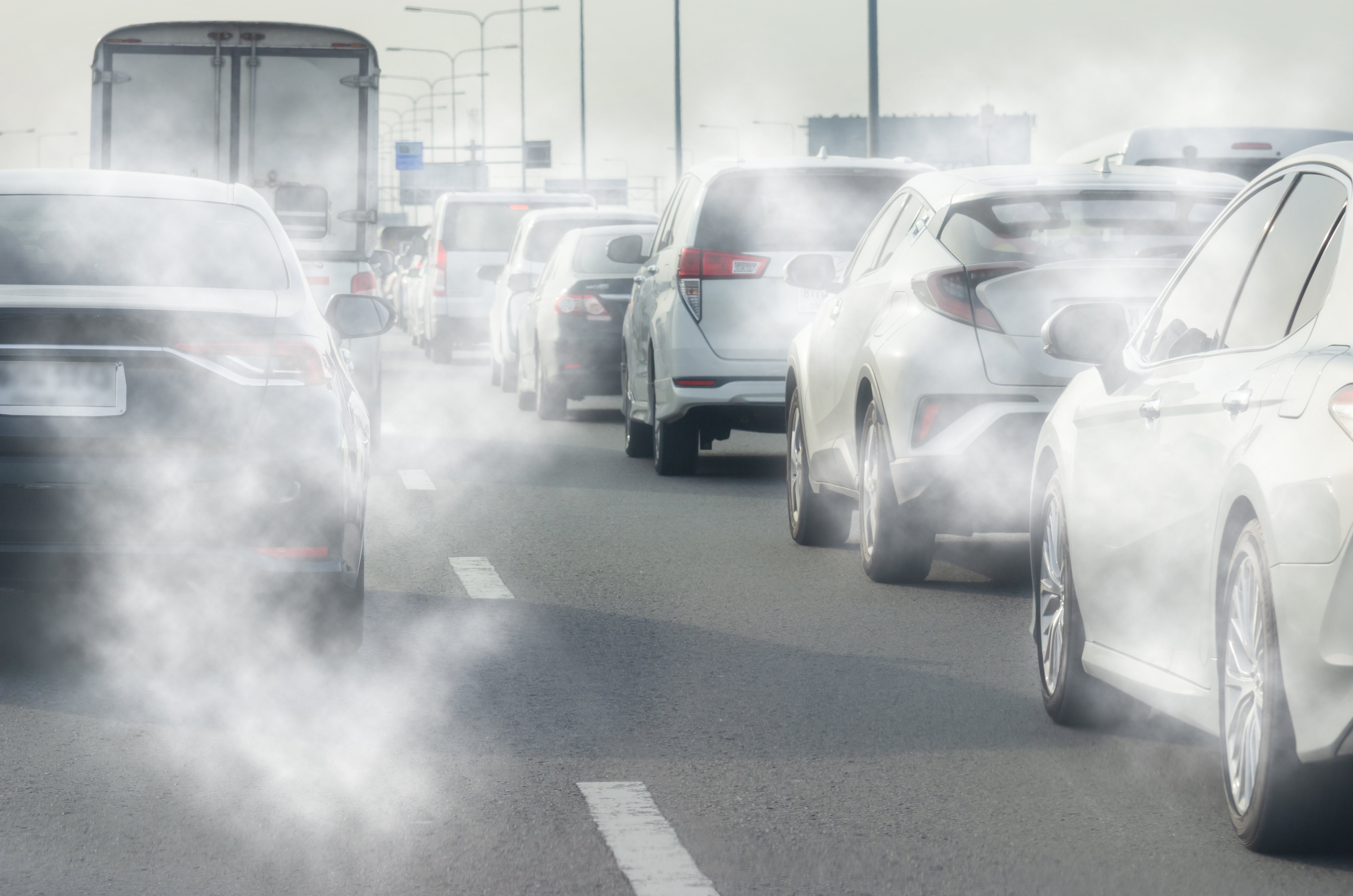 Exhaust fumes