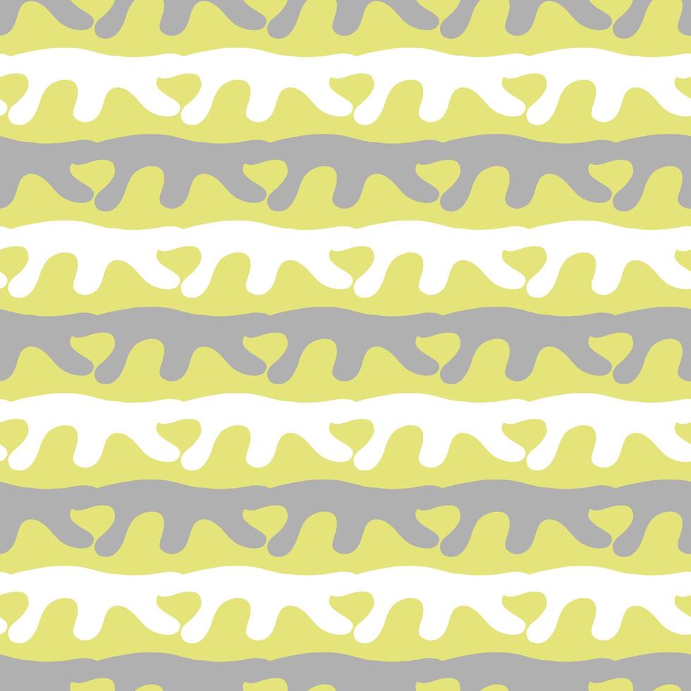 Vector seamless texture background pattern. Hand drawn, yellow, grey, white colors.