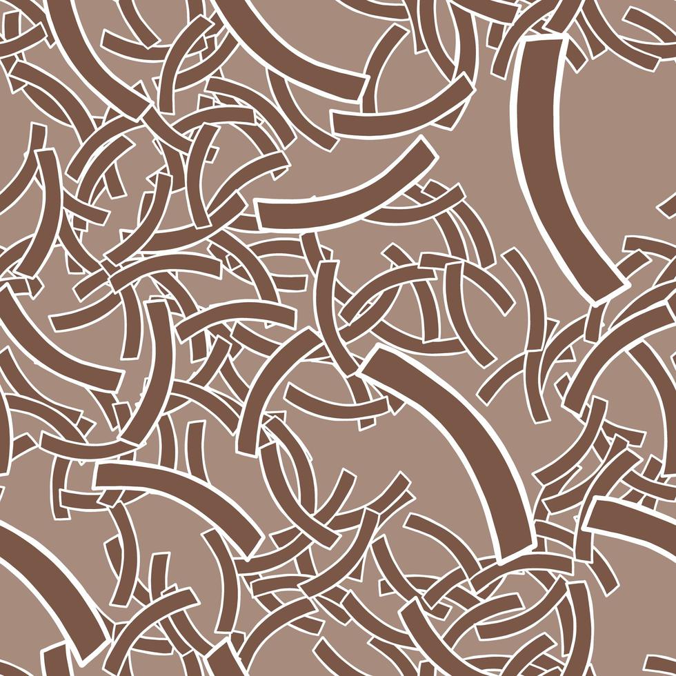 Vector seamless texture background pattern. Hand drawn, brown, white colors.