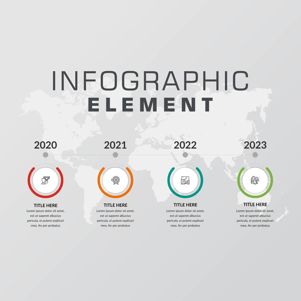 Business Infographic Element Vector Design