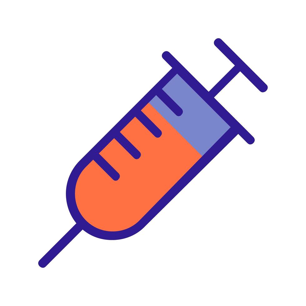 jeringa con vacuna vector