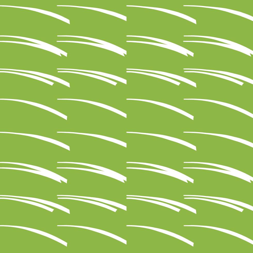 Vector seamless texture background pattern. Hand drawn, green, white colors.