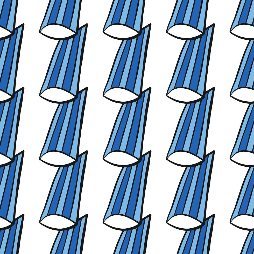 Vector seamless pattern, texture background. Hand drawn, black, blue, white colors.