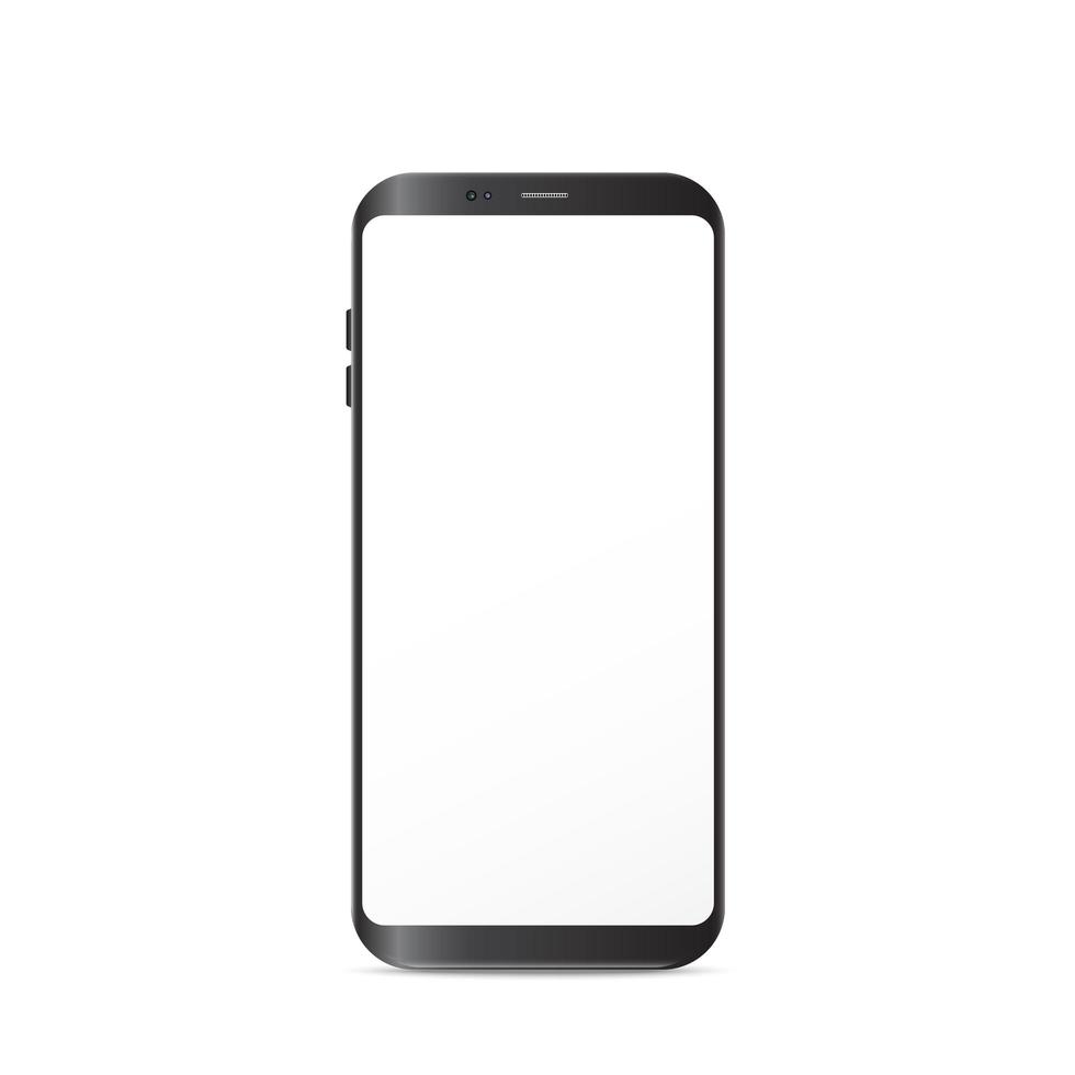 New Generation Smart Phone mock-up vector