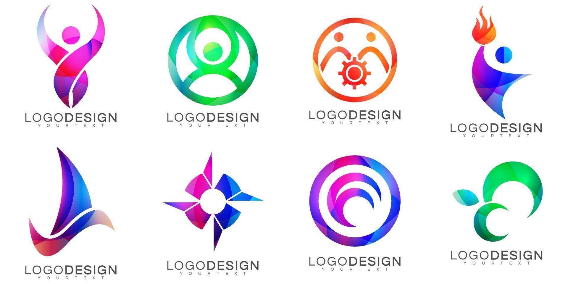 diseño de logotipo vectorial minimalista moderno vector