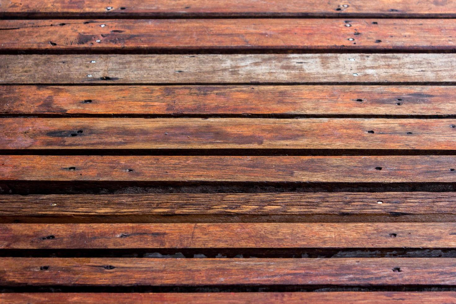 pared de listones de madera para el fondo foto