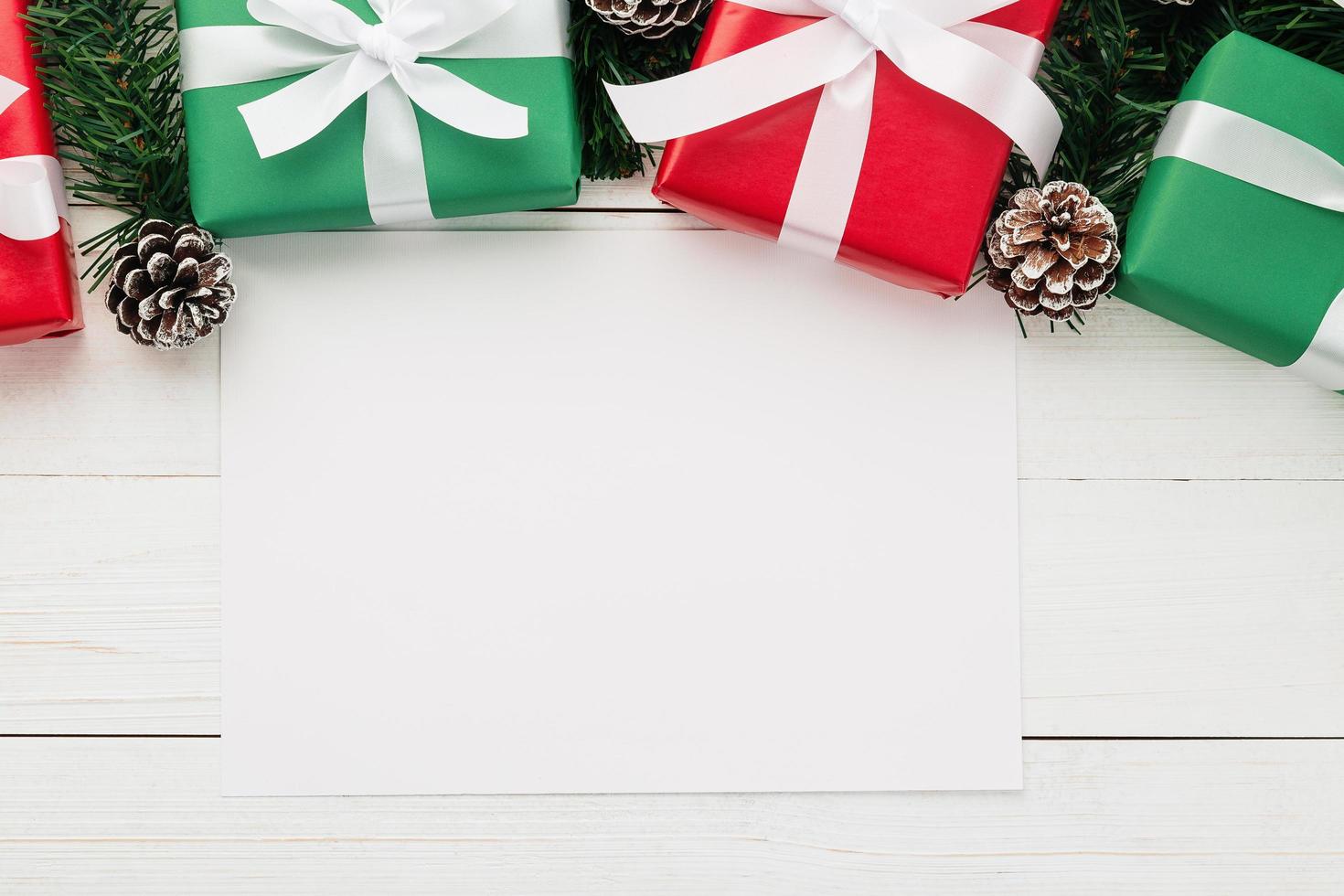 Greeting card mock-up photo