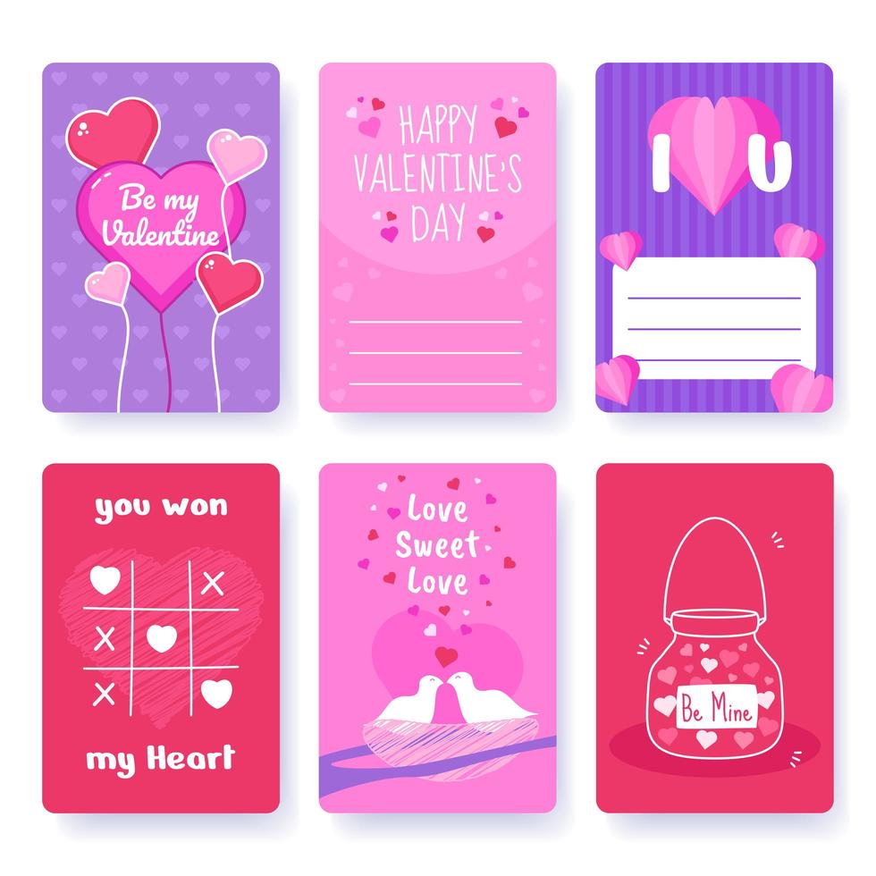 Valentine's Day Card vector