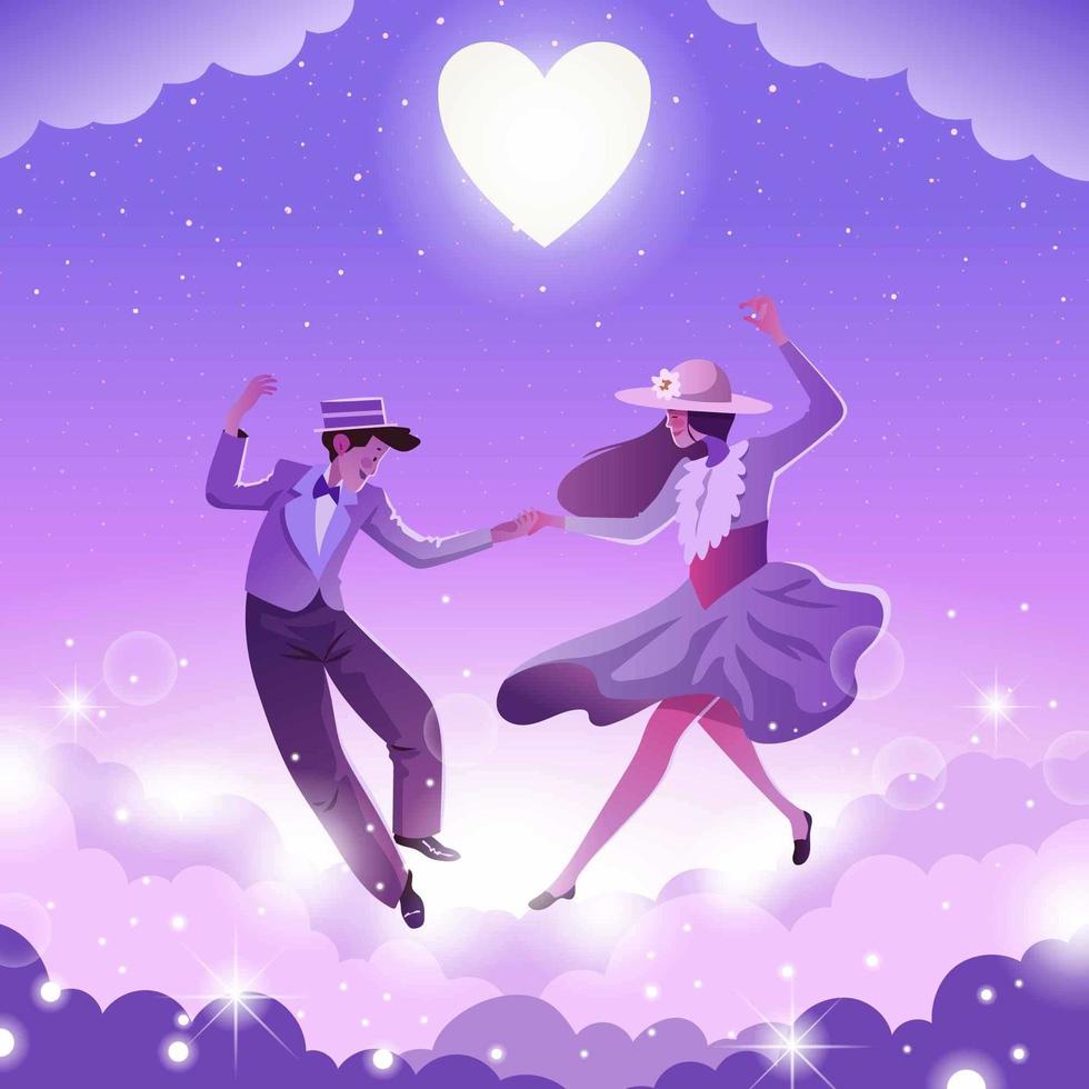 Couple Dance In The Star with Moonlight 1914462 Vector Art at Vecteezy Couple Dance In The Star with Moonlight 1914462 Vector Art at Vecteezy