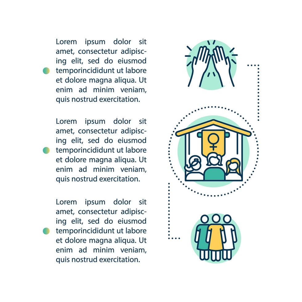 Sisters sorority concept icon with text vector