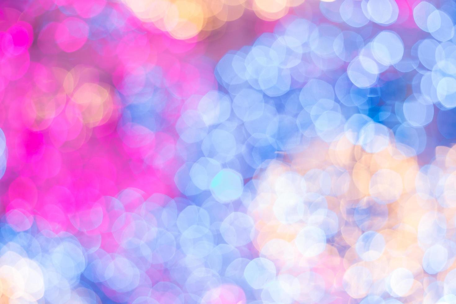 Colorful bokeh background photo